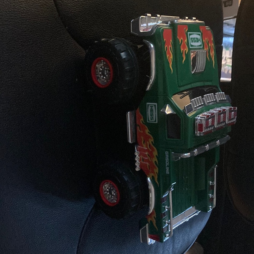 hess trucks - monster truck with motorcycles (ONLY MONSTER TRUCK INCLUDED)